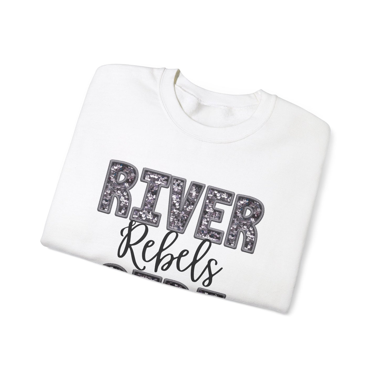 Unisex Heavy Blend™ Crewneck Sweatshirt. Riverside Rebels