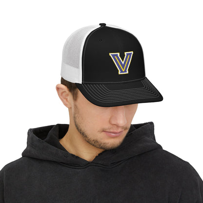 Richardson Embroidered Snapback Trucker Cap -Valley View LOGO