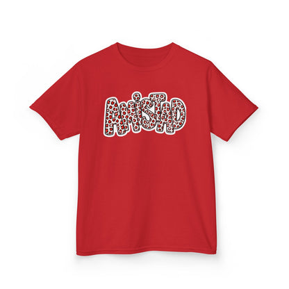 YOUTH Amistad - Leopard Stacked House shirt (Gildan brand)