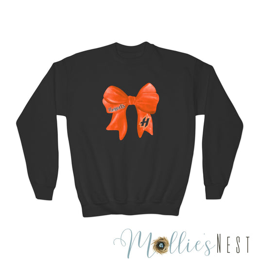 YOUTH. Harrisburg Hornet Bow Sweatshirt