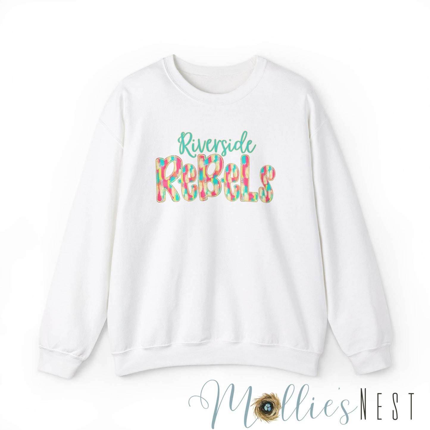 Unisex Heavy Blend™ Crewneck Sweatshirt. Riverside Rebels