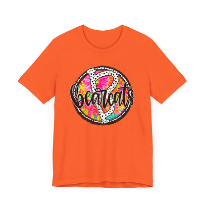 Bearcats. Dalmation Spot ADULT Jersey Short Sleeve Tee