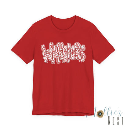 Westside Warriors Leopard Stacked Print T-Shirt - ADULT