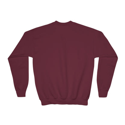 Youth Barton Bears. Crewneck Sweatshirt – Varsity B Bears Spirit Design