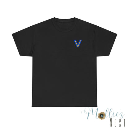 Let Your Light Shine T-Shirt — Inspirational Lightning Graphic Tee. Valley View Blazers