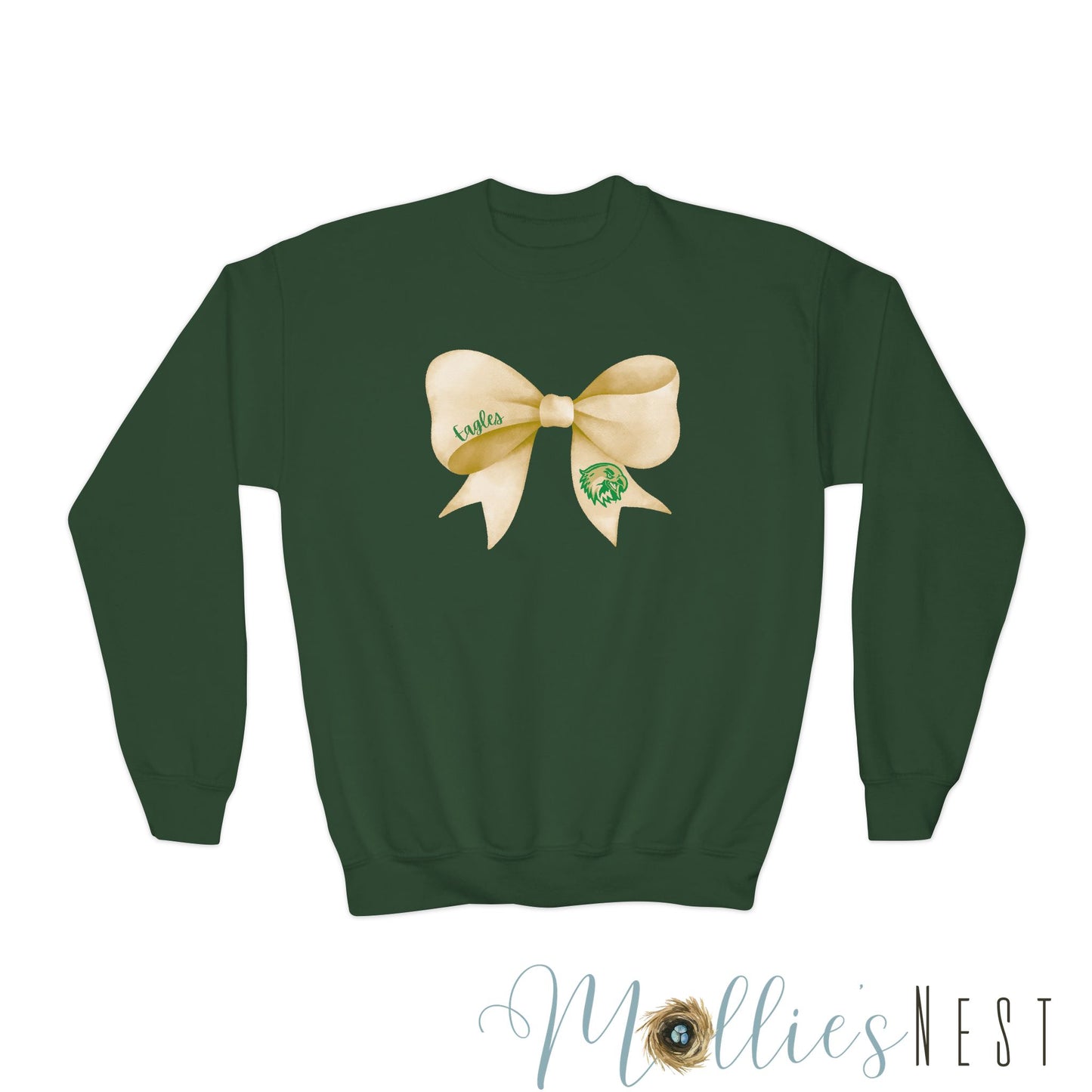 YOUTH. GCT Eagles Bow Sweatshirt