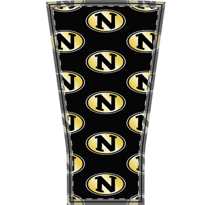 Nettleton Raiders "N" Logo Pattern Arm Sleeve — Gold & Black Sports Compression Sleeve
