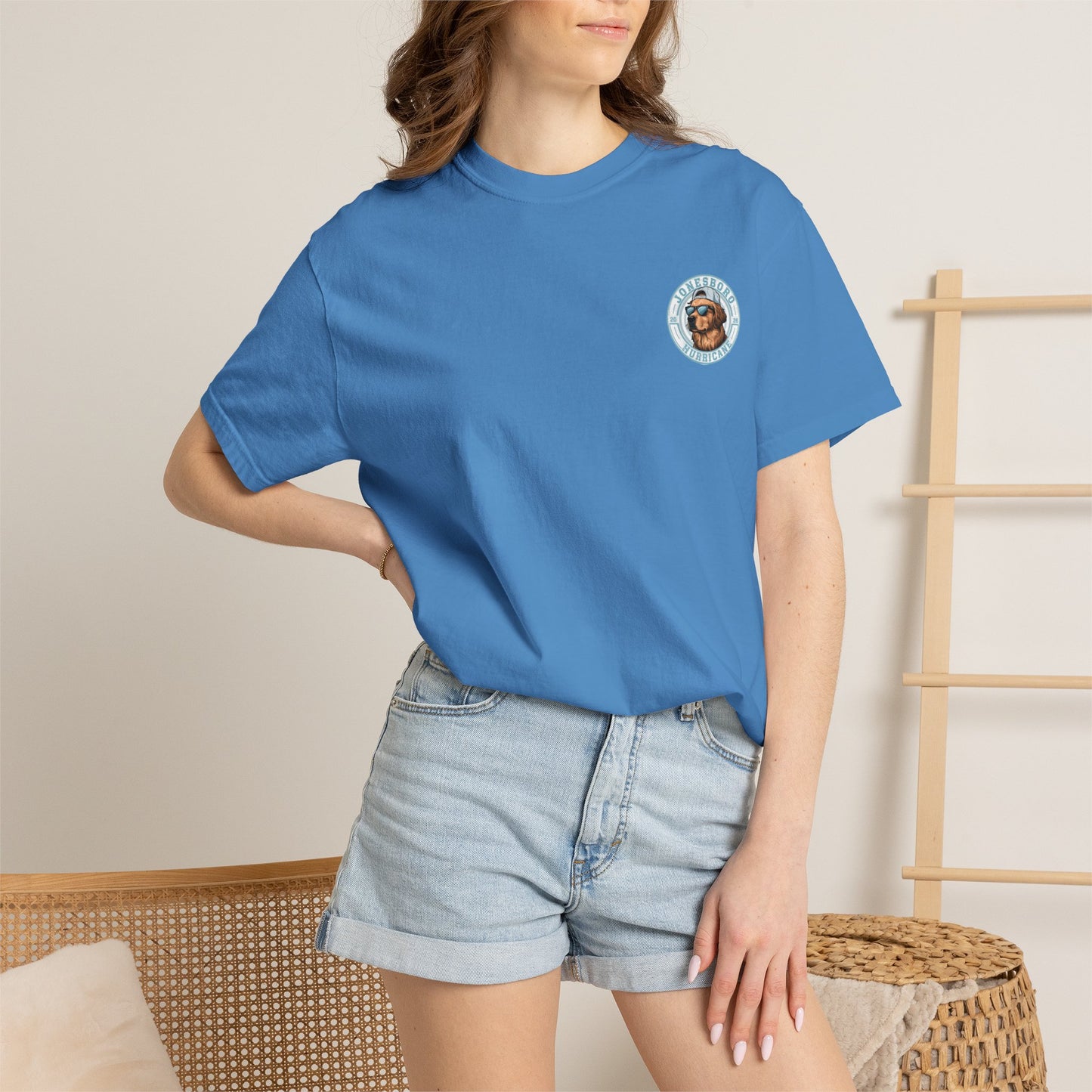 T-Shirt — Jonesboro Hurricane Golden Retriever Logo Tee
