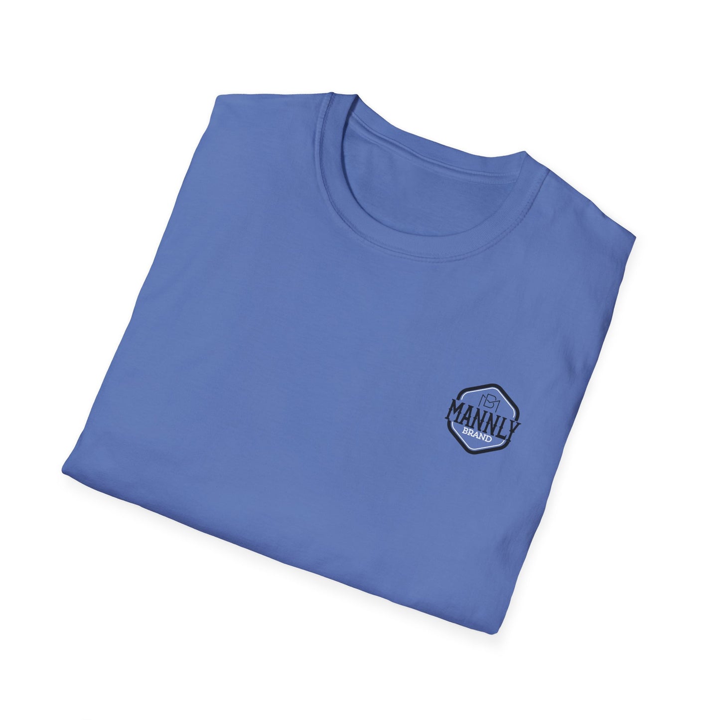 Mannly Brand Unisex Softstyle T-Shirt for Ski Enthusiasts - Cozy Comfort & Adventure