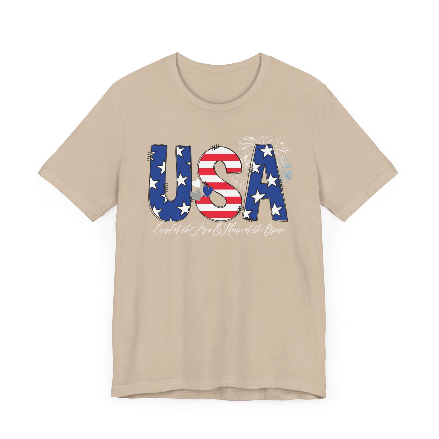 USA. Jersey Short Sleeve Tee