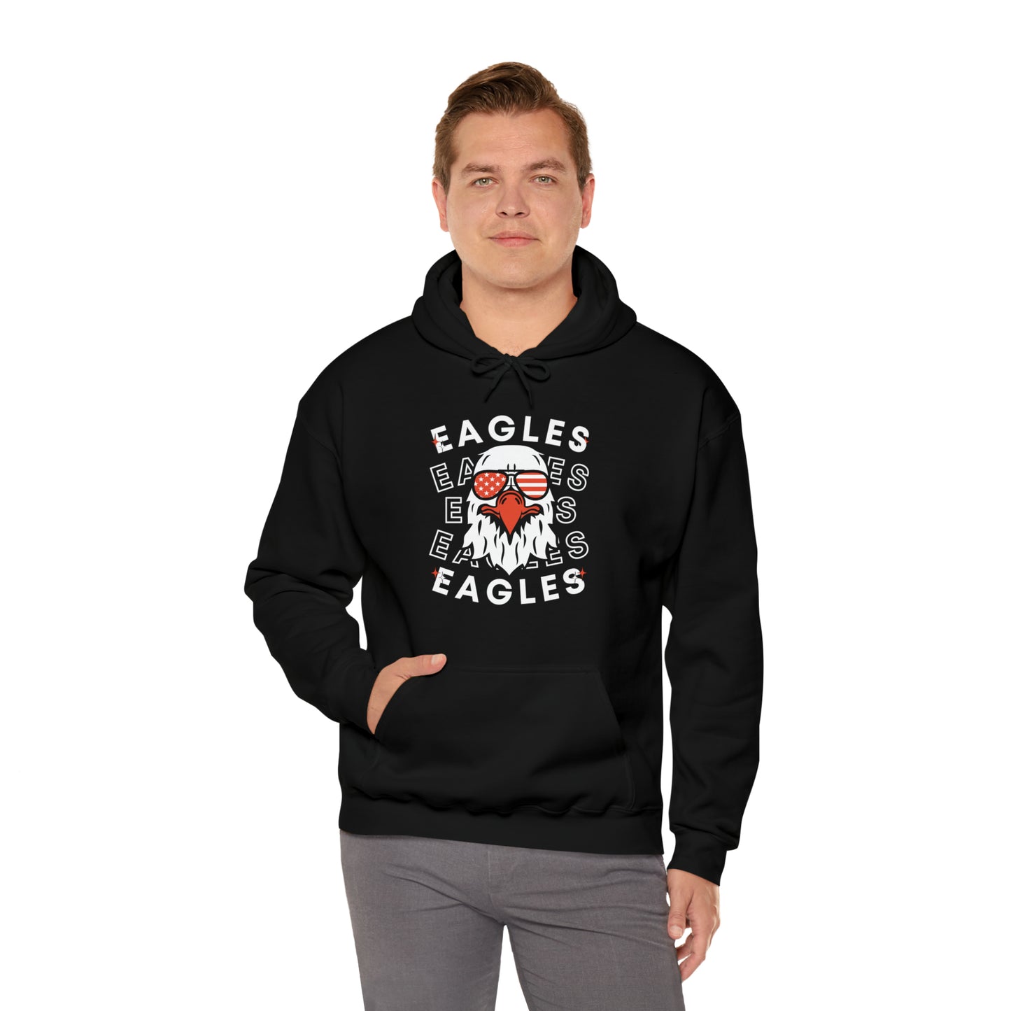 Eagles Unisex Heavy Blend™ Hooded Sweatshirt