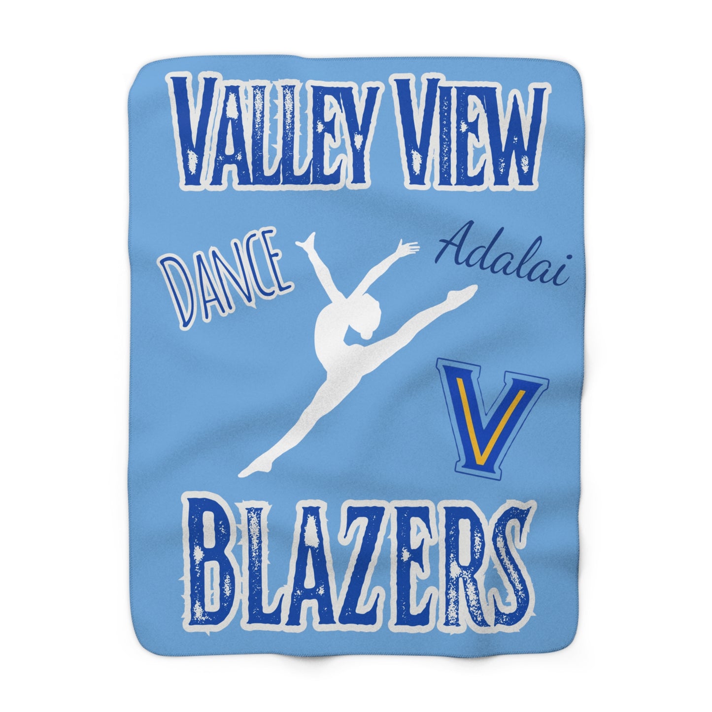 Adalai.Dance Sherpa Fleece Blanket