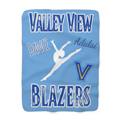 Adalai.Dance Sherpa Fleece Blanket
