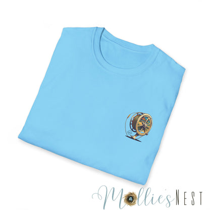 Fishing Reel Graphic Tee | MANNLY BRAND