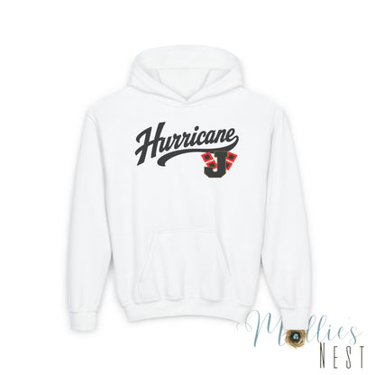 Youth Hoodie - 'Hurricane' Sports Logo Youth Hoodie