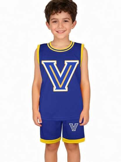 Valley View CUSTOMIZABLE.  Children's Basketball Jersey Set