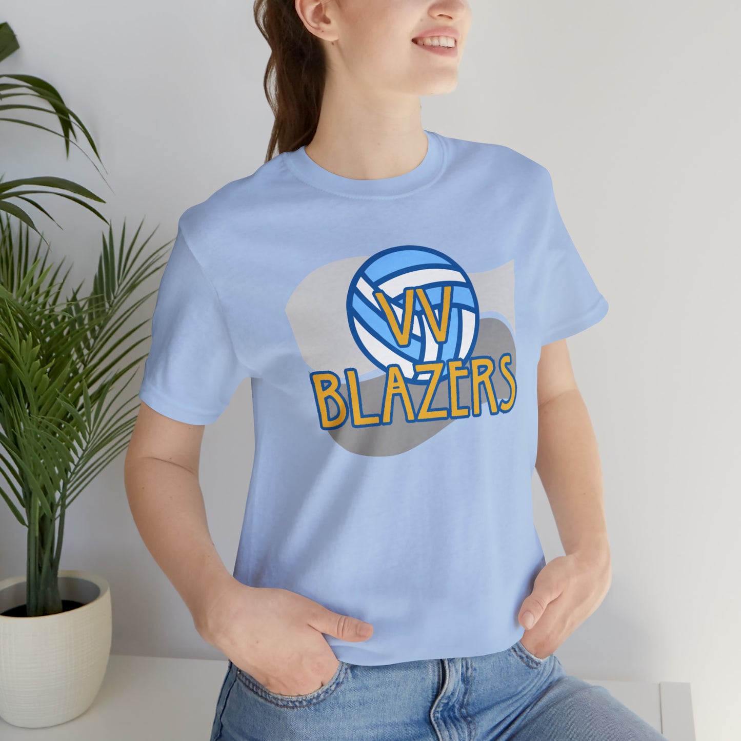 Blazer Volleyball Unisex Jersey Short Sleeve Tee