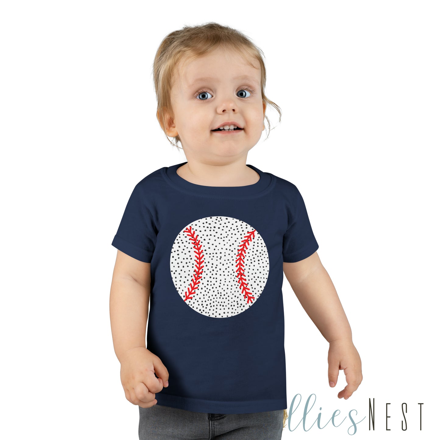 Toddler Spotted Baseball T-shirt