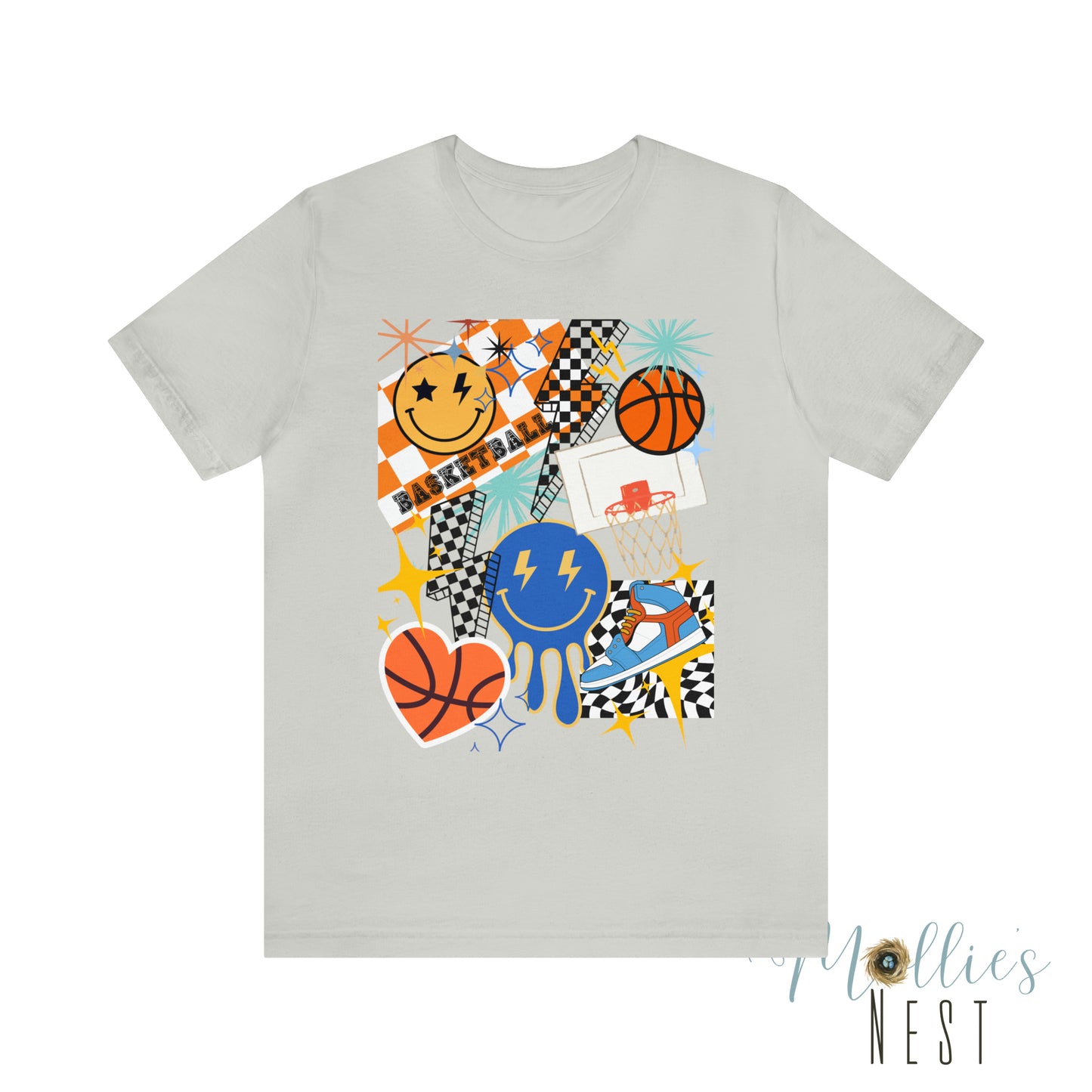 Retro basketball Unisex Jersey Short Sleeve Tee