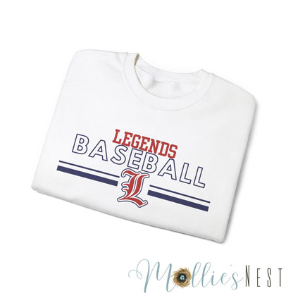 Unisex Heavy Blend™ Crewneck Sweatshirt. LEGENDS