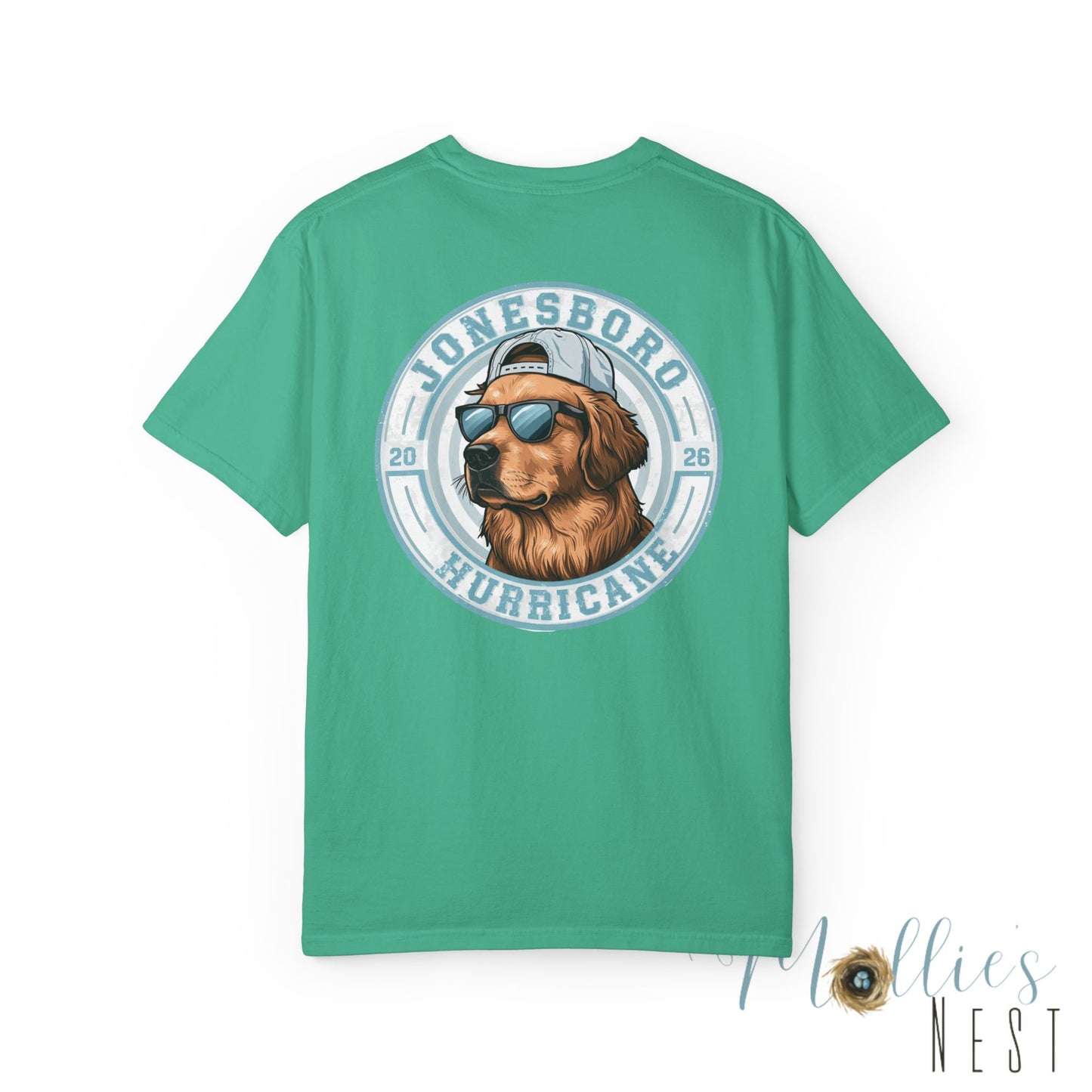 T-Shirt — Jonesboro Hurricane Golden Retriever Logo Tee