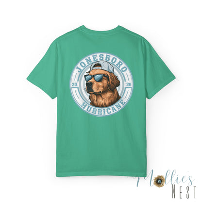 T-Shirt — Jonesboro Hurricane Golden Retriever Logo Tee