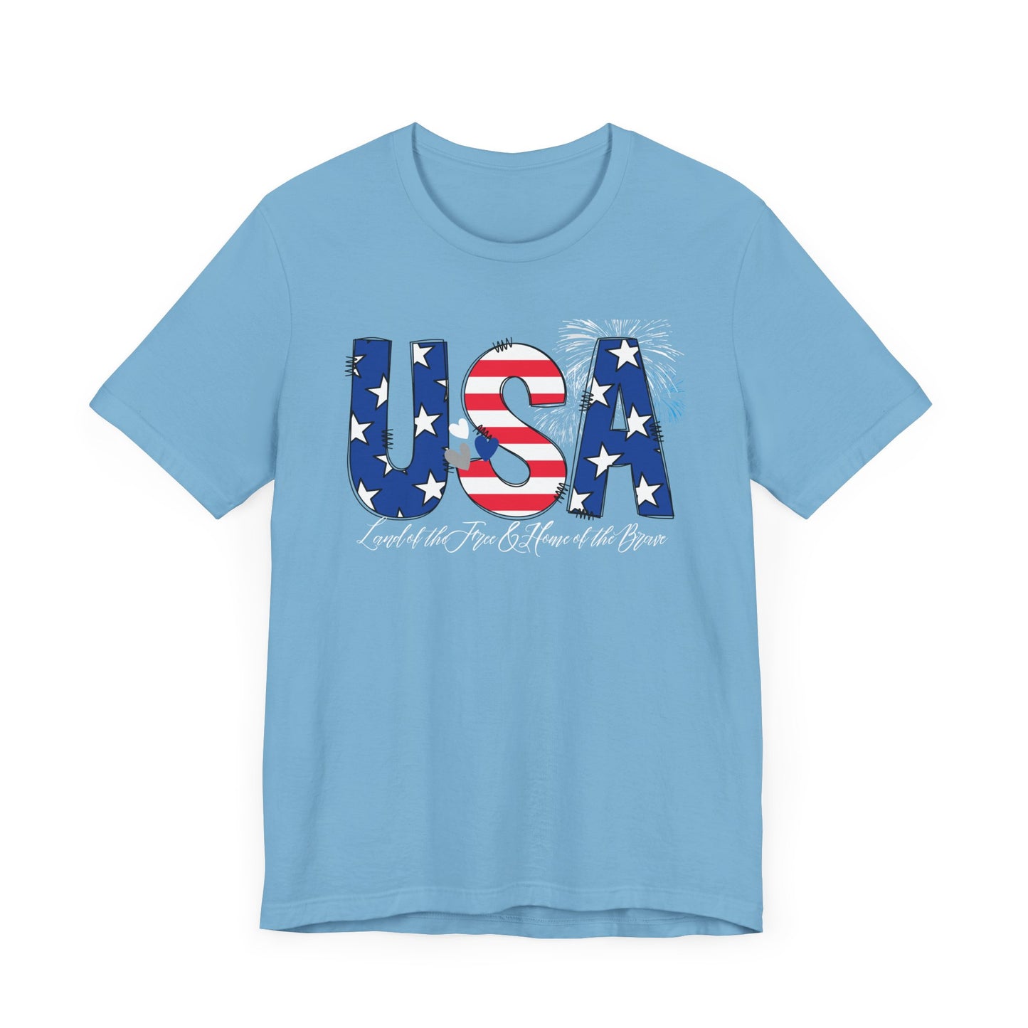 USA. Jersey Short Sleeve Tee