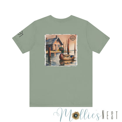 Unisex Jersey Short Sleeve Tee. MANNLY BRAND. Duck Cabin