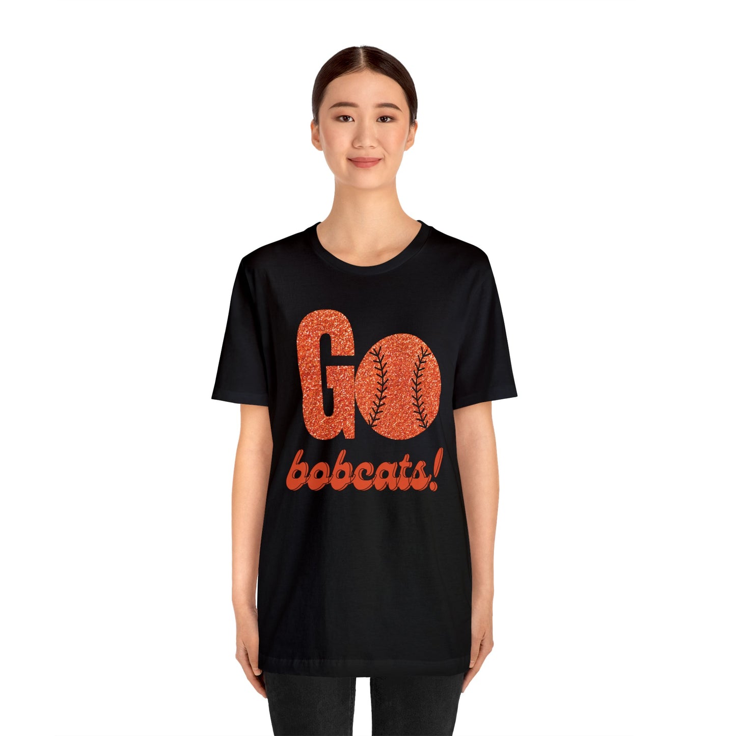 Bobcat Baseball Jersey Short Sleeve Tee