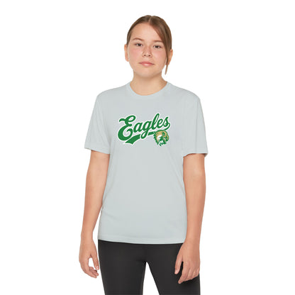 GCT Eagles Youth Drifit — Script Logo Team Shirt
