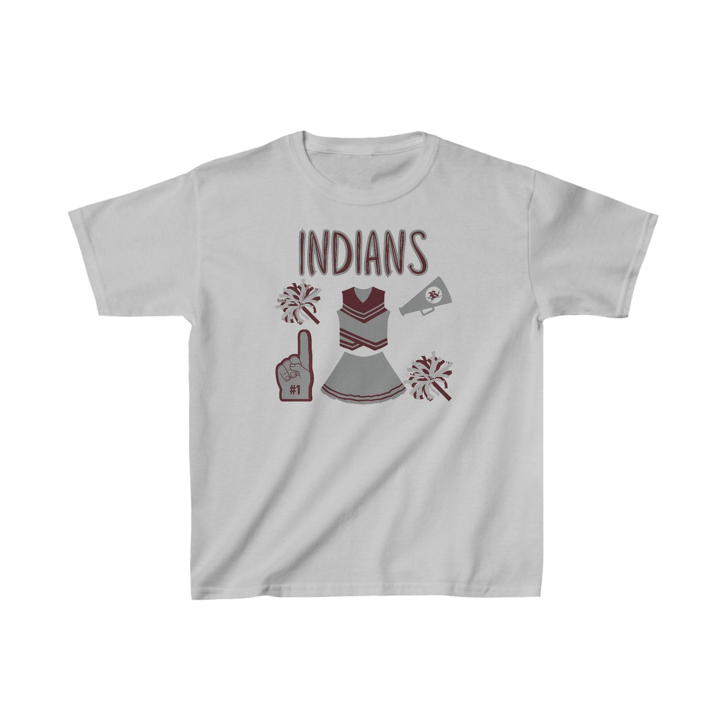 Indians. Cheer Kids Heavy Cotton™ Tee