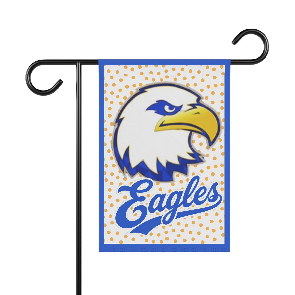 CHE Eagles Yard Flag — Polka Dot Eagle Head Yard Banner
