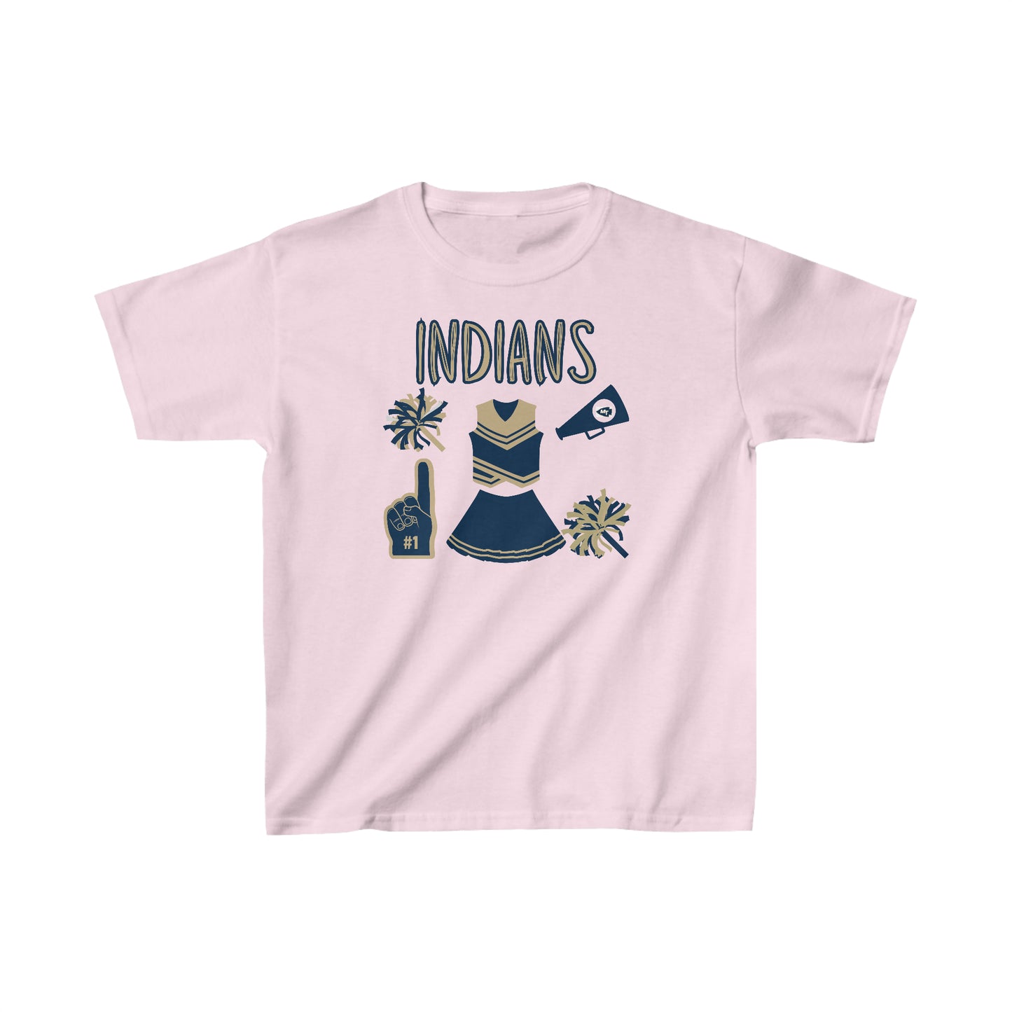 Marked Tree Indians Kids Heavy Cotton™ Tee