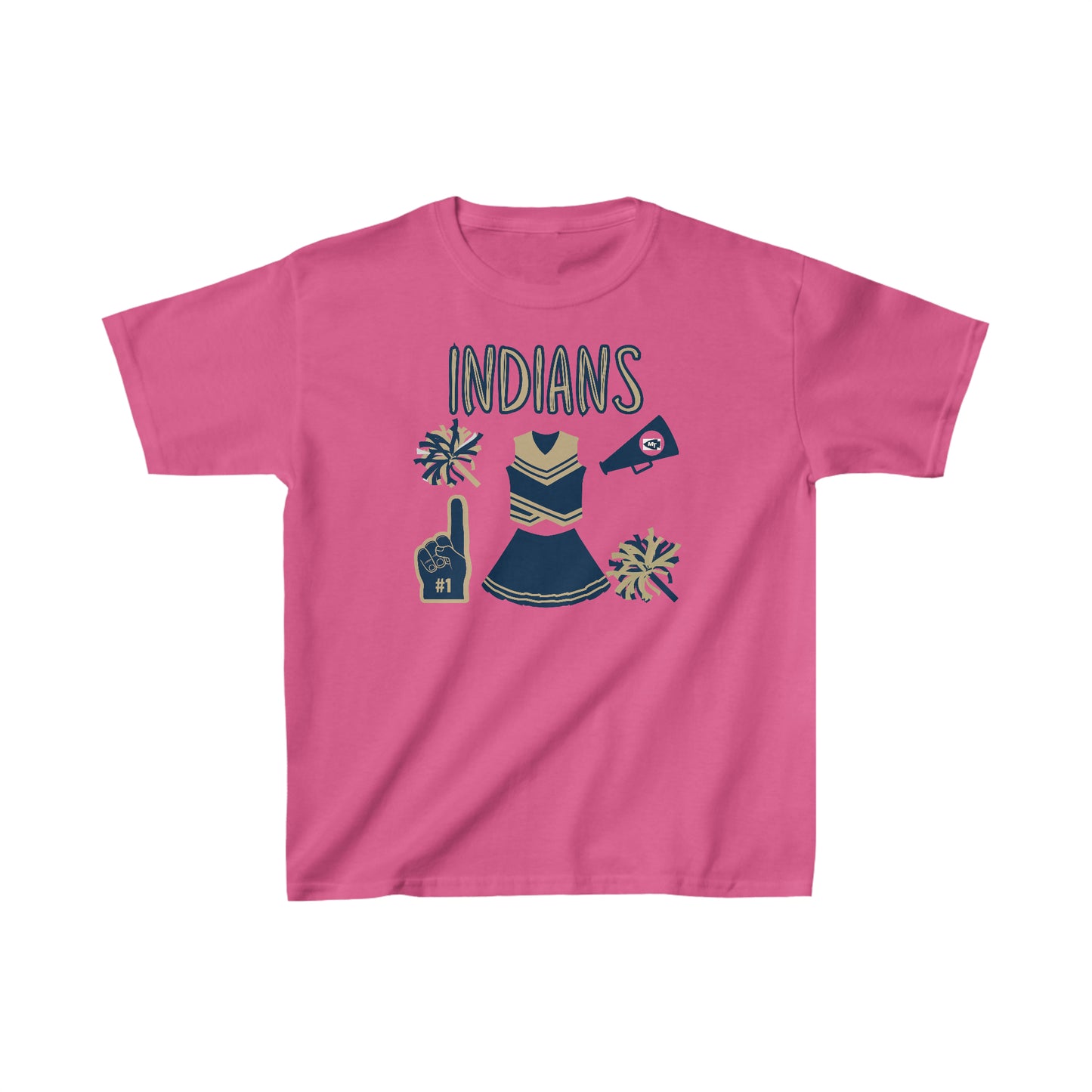 Marked Tree Indians Kids Heavy Cotton™ Tee