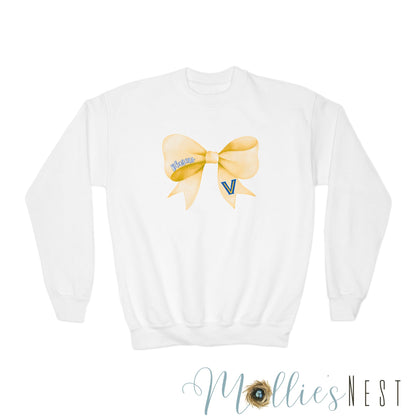 YOUTH. Valley View Bow Sweatshirt