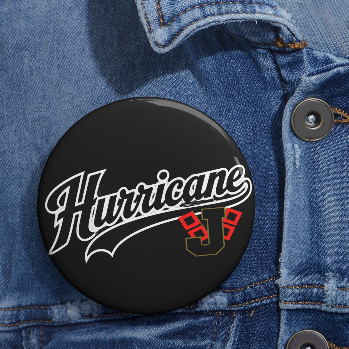Jonesboro Hurricane - "HURRICANE" Button 8