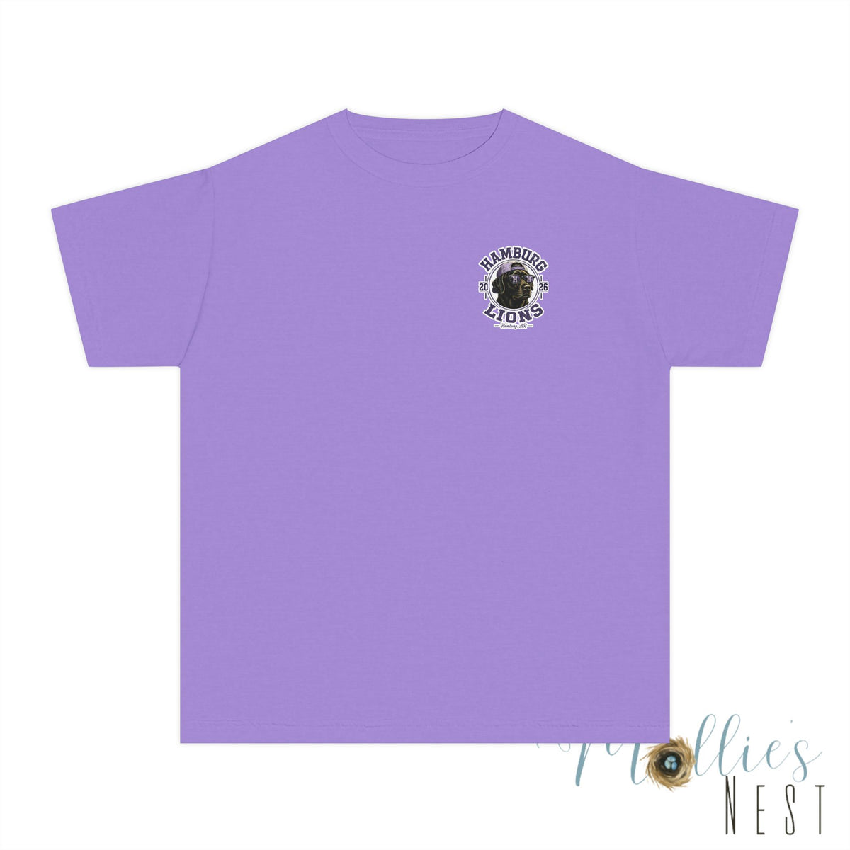 YOUTH. Hamburg Lions - Black Lab Youth T-Shirt