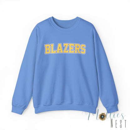 ADULT.  Blazers Classic. Spirit Crewneck Sweatshirt