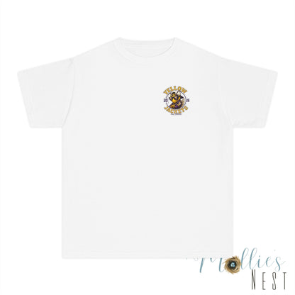 Youth — Yellow Jackets Mascot 2026 School Spirit Shirt. Comfort Colors