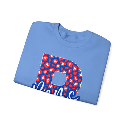Paragould Rams "P" Leopard  Crewneck Sweatshirt