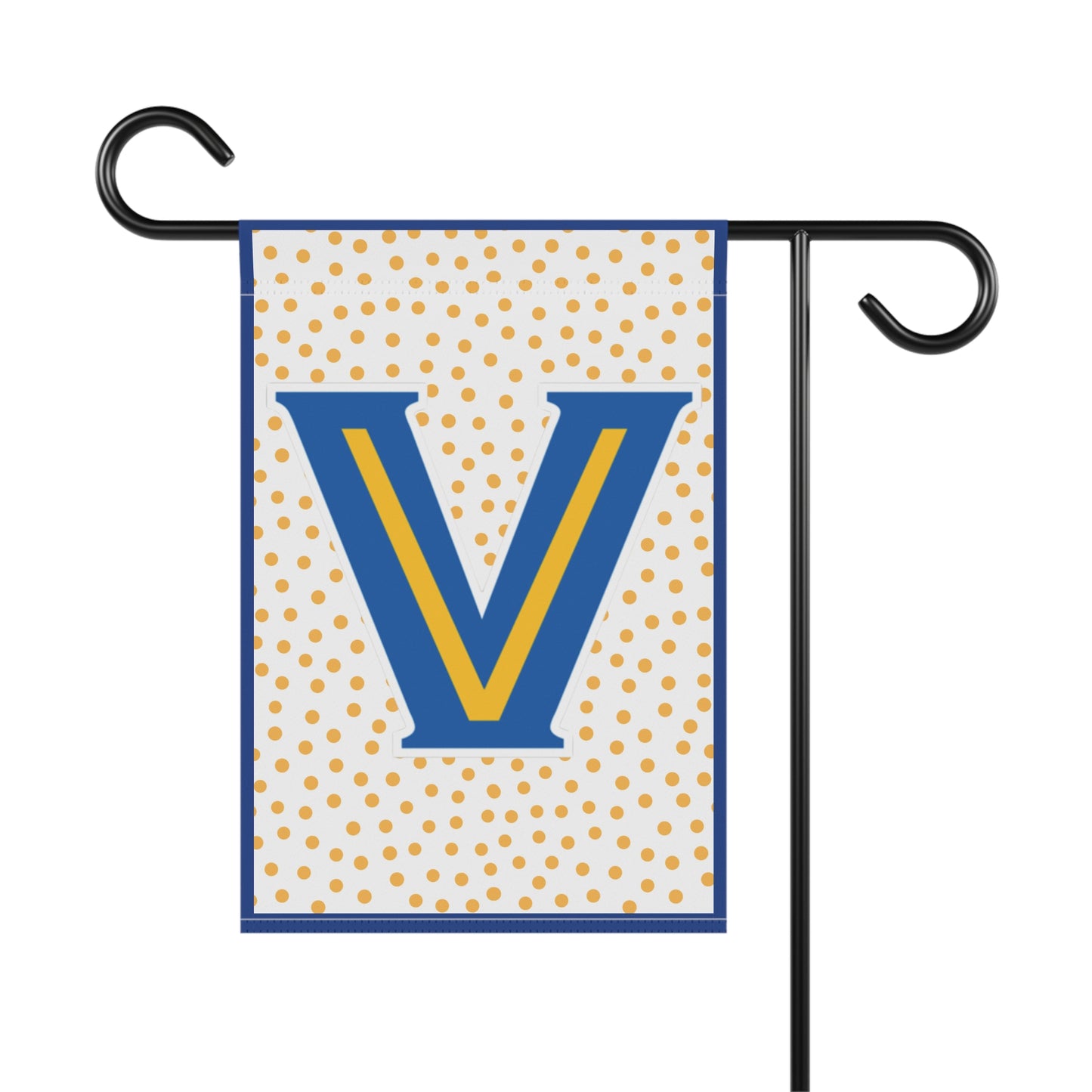 Valley View Yard Flag - yellow/blue Outdoor Home Decor