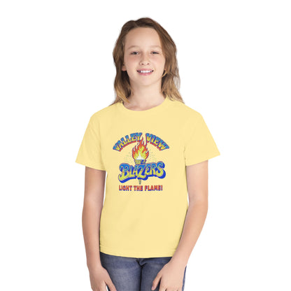 Valley View RETRO Torch Blazers Youth Tee – Light the Flame!