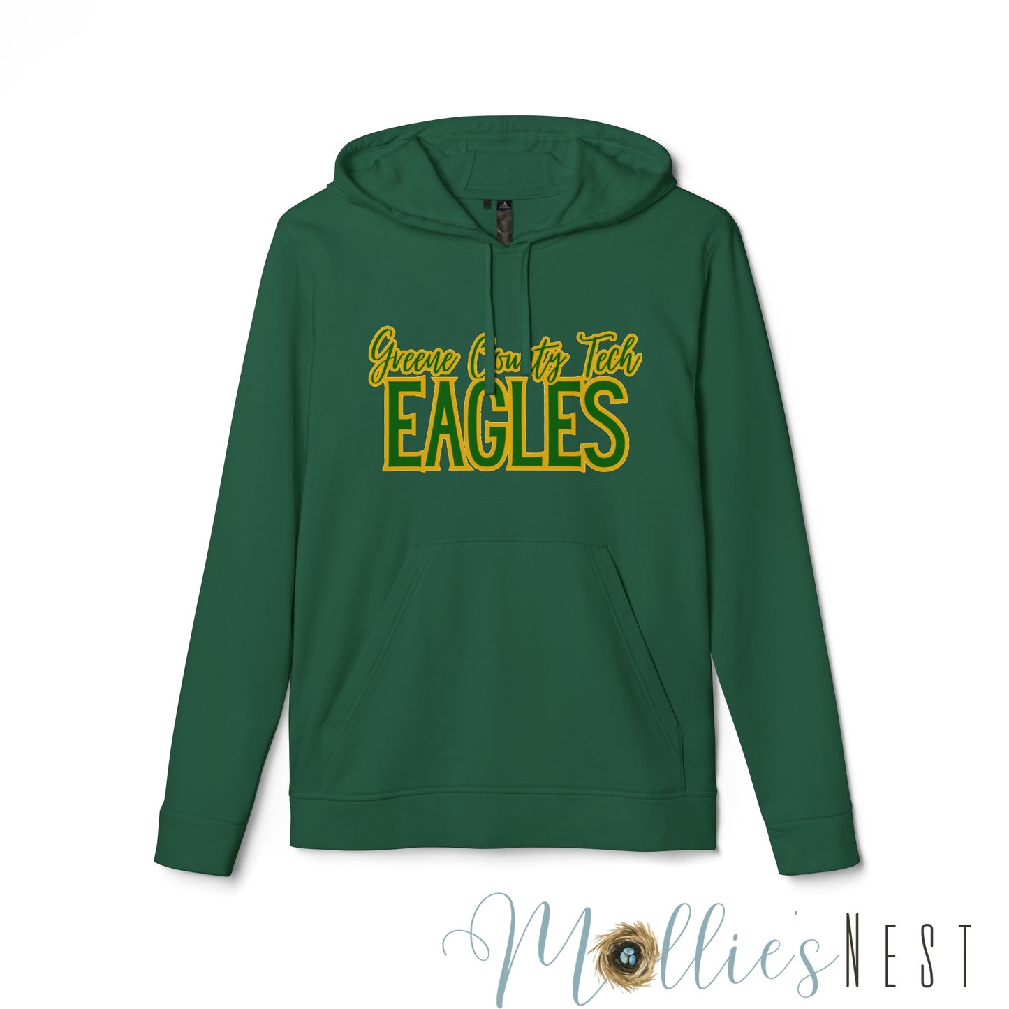 adidas® Unisex Fleece Hoodie. GCT Eagles