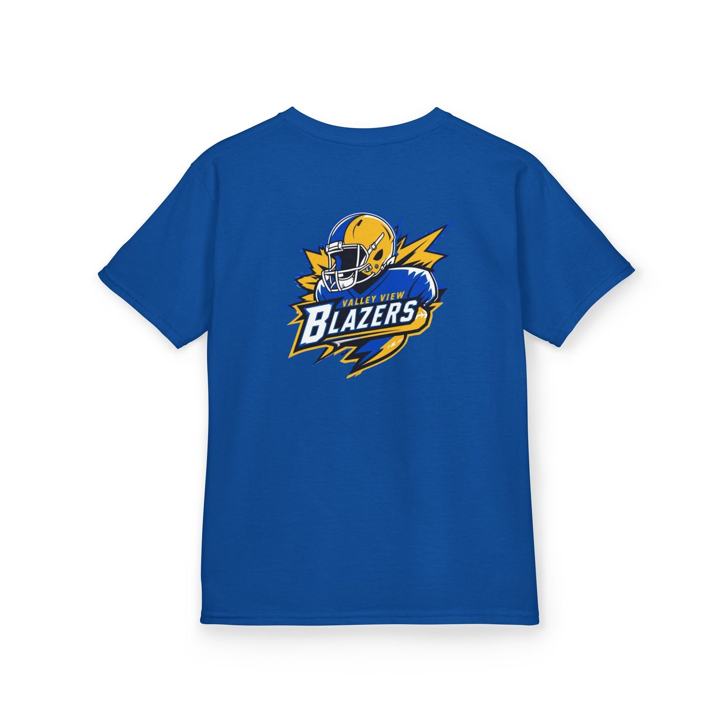 Blazer Kids Tee: Front/Back Football Design