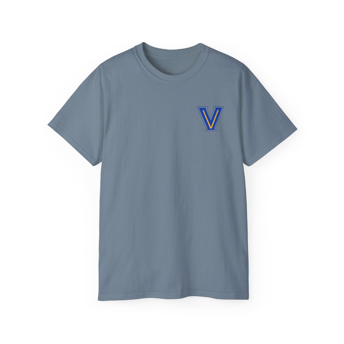 ADULT. Valley View Light the Flame Unisex Cotton Tee, Casual T-Shirt - Football - School Spirit