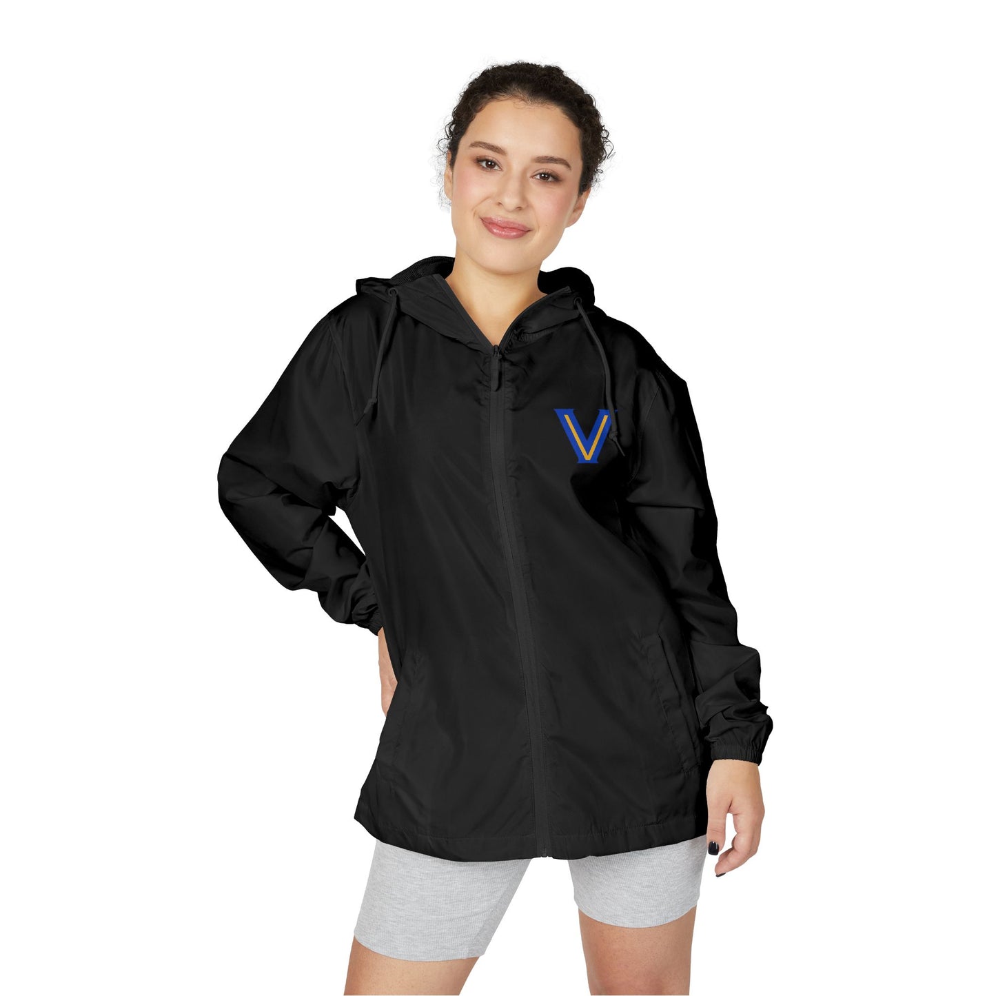 Stylish Unisex Full-Zip Windbreaker Jacket | Versatile Lightweight Rain Gear. Valley View