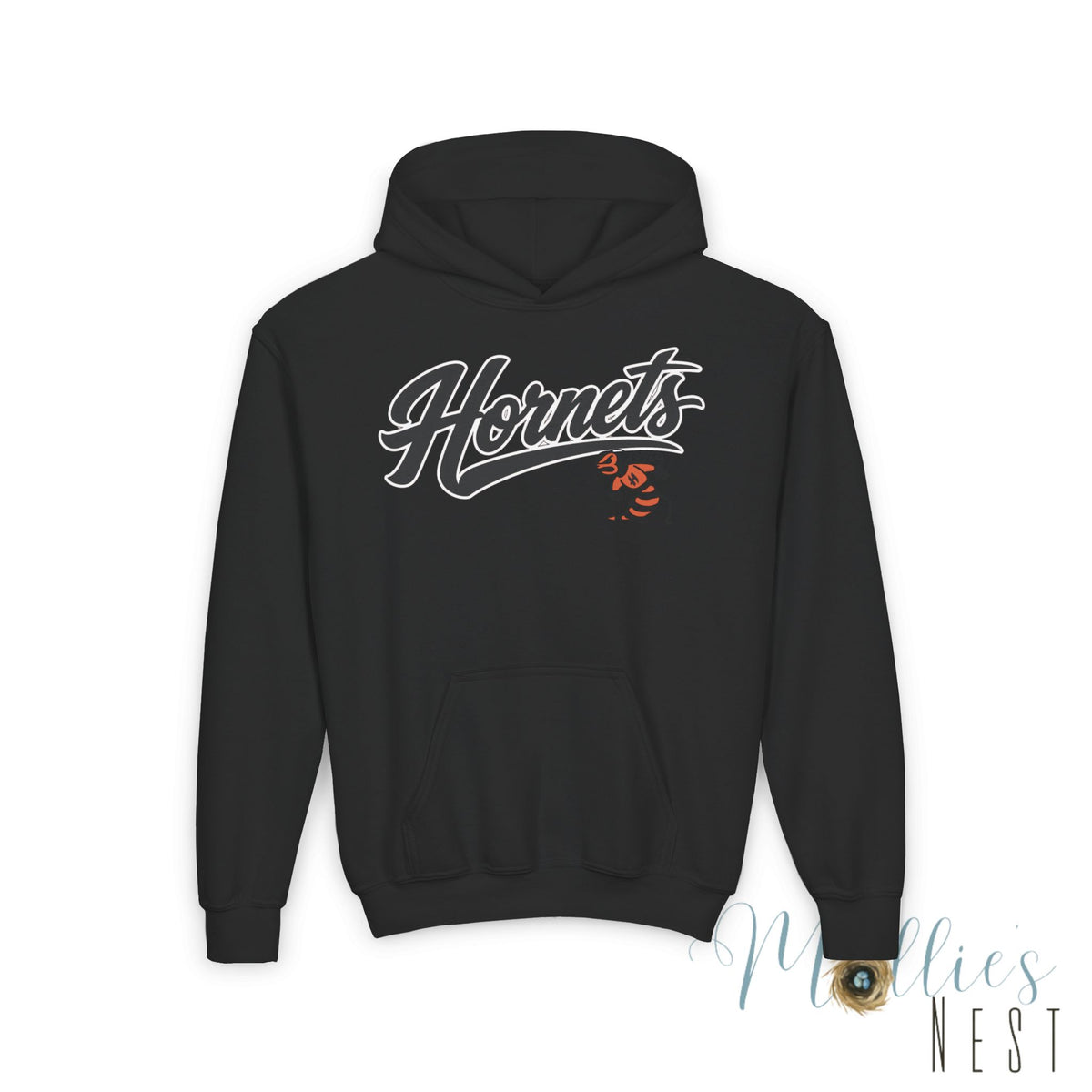 Youth Hoodie - 'Hornets' Sports Logo Youth Hoodie