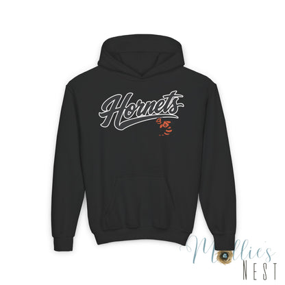 Youth Hoodie - 'Hornets' Sports Logo Youth Hoodie