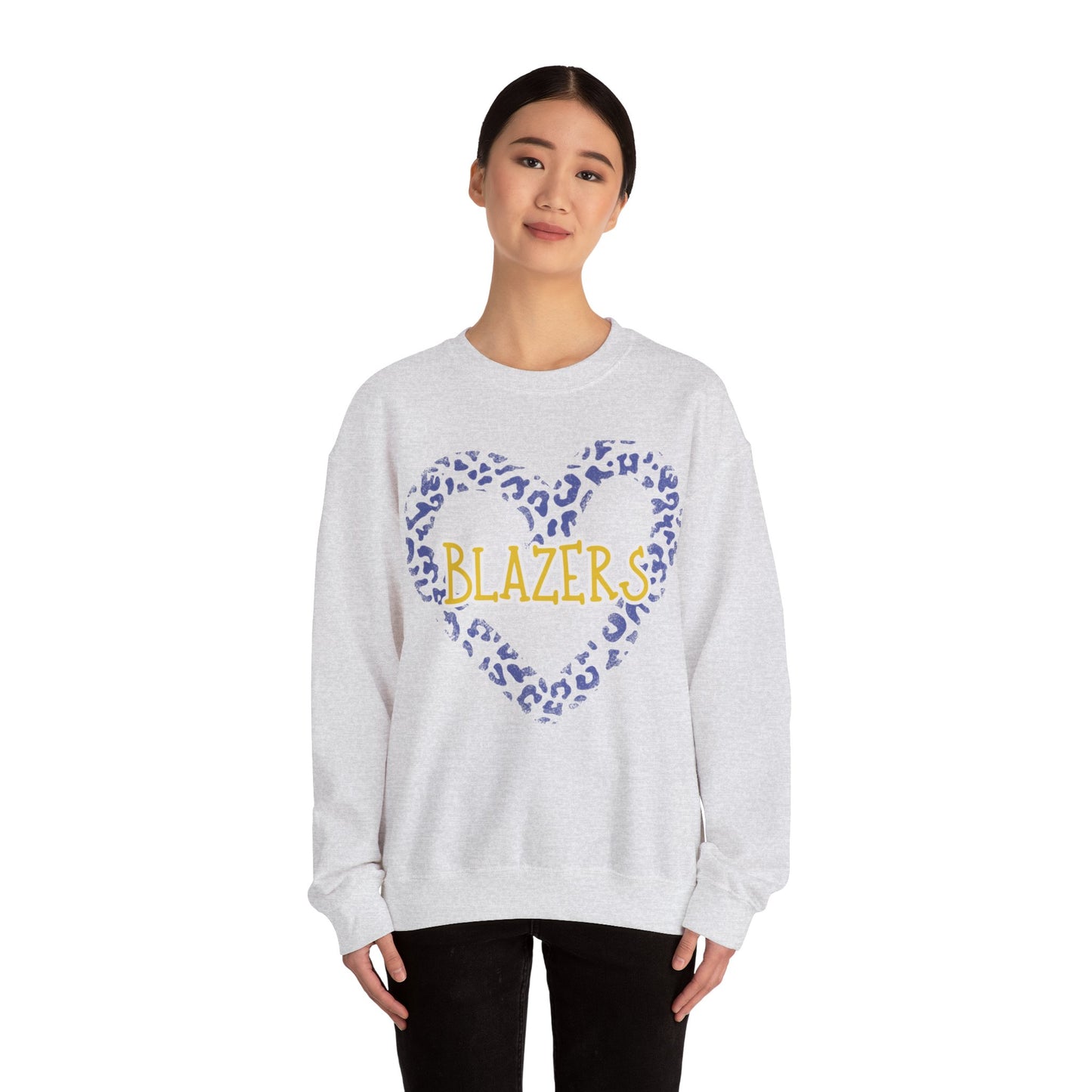 Blazer Heart Heavy Blend™ Crewneck Sweatshirt