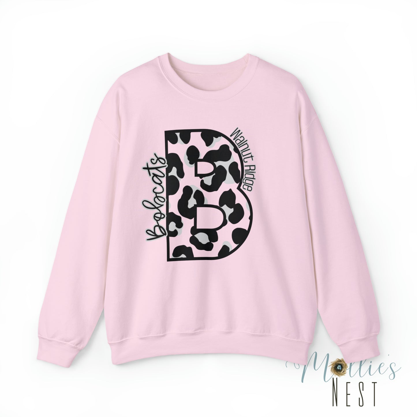 Bobcats Leopard Heavy Blend™ Crewneck Sweatshirt